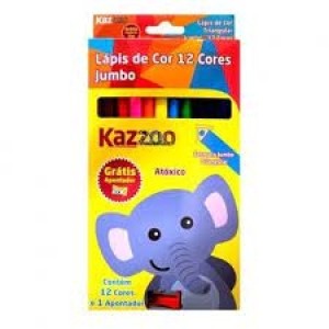 LAPIS 12 CORES JUMBO  KAZ 5605 -UN