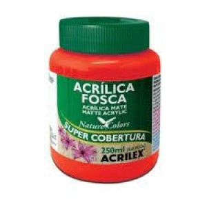 TINTA ACRILICA FOSCA 250ML 507/VERMELHO- UN
